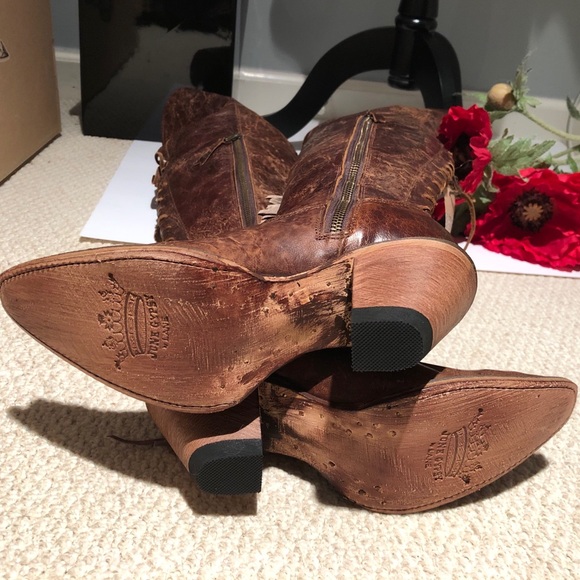 SOLD‼️NIB Junk Gypsy Spirit Animal Boho Ombré Fringe Boots Sz 6 BRAND NEW‼️SOLD - Picture 10 of 16